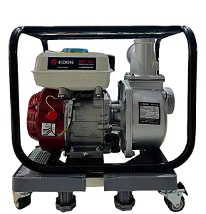 Edon Petrol Water Pump - 3-Inch Inlet & Outlet, High-Flow Irrigation Pump