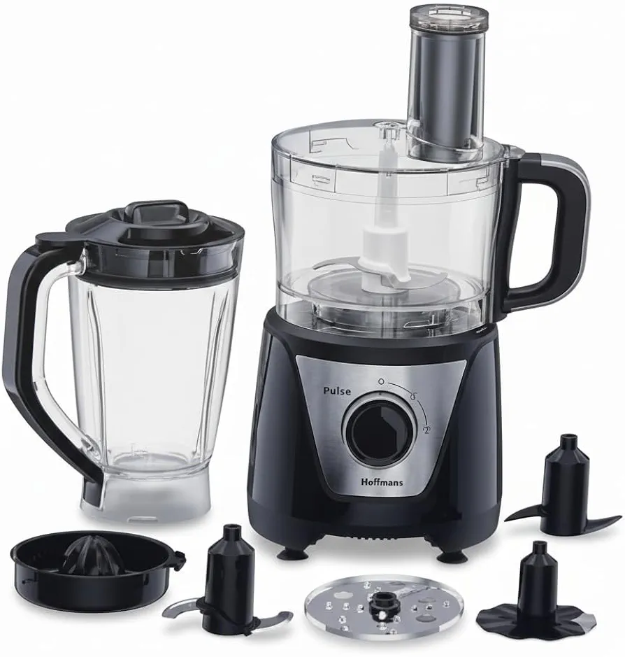 Hoffmans HM-1278 Multi-Function Food Processor – 1000W Blender & Chopper