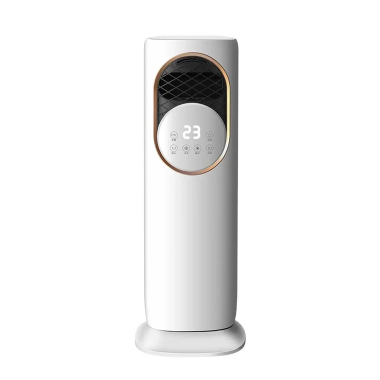 4-in-1 Oscillating Tower Fan Cooler & Heater with Humidifier – White