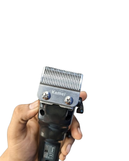 Kemei Rechargeable Hair Clipper Machine Professional With LCD Display
