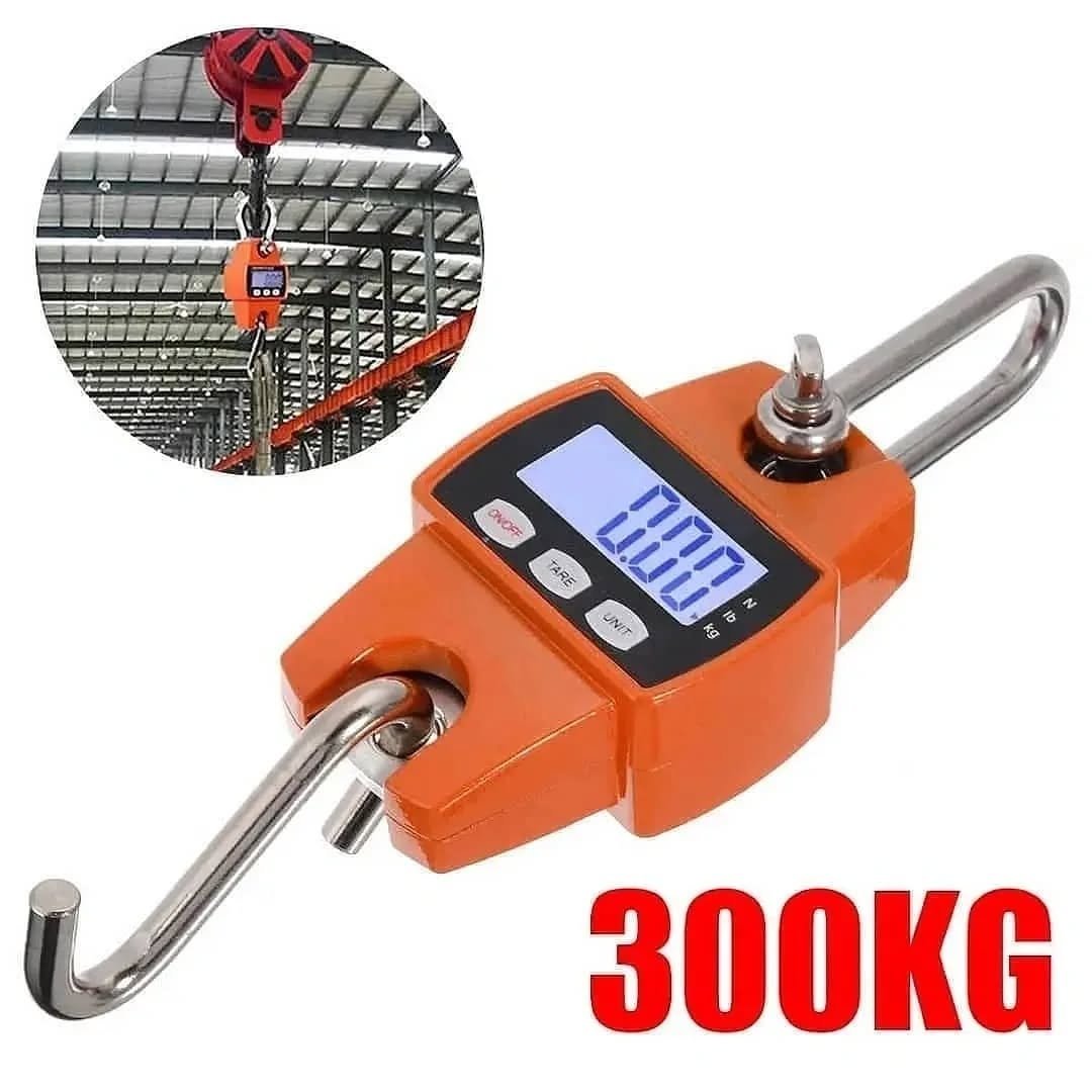 300Kg Digital Crane Weighing Scale - Orange