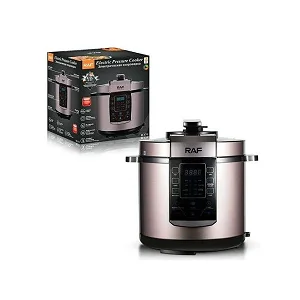 RAF 6L Smart Programmable Digital Electric Pressure Cooker – Multicolor