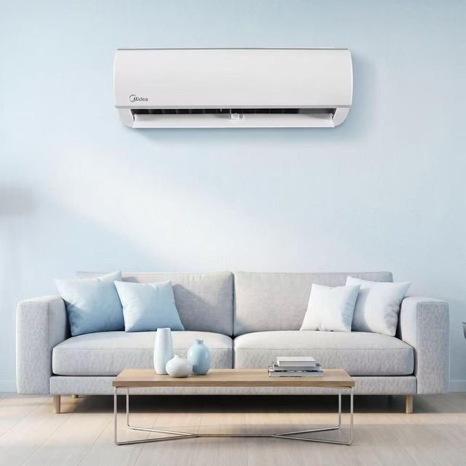 Midea 12,000 BTU Mini Split Inverter Air Conditioner Wall System - White
