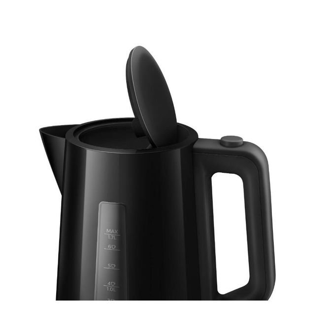 Philips Electric Kettle Automated Lid 1850W, 1.7 Litres - Black