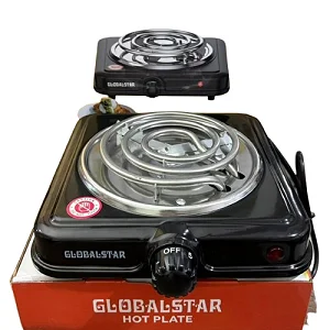 Global star Electric Single Burner Coil Hotplate - Black