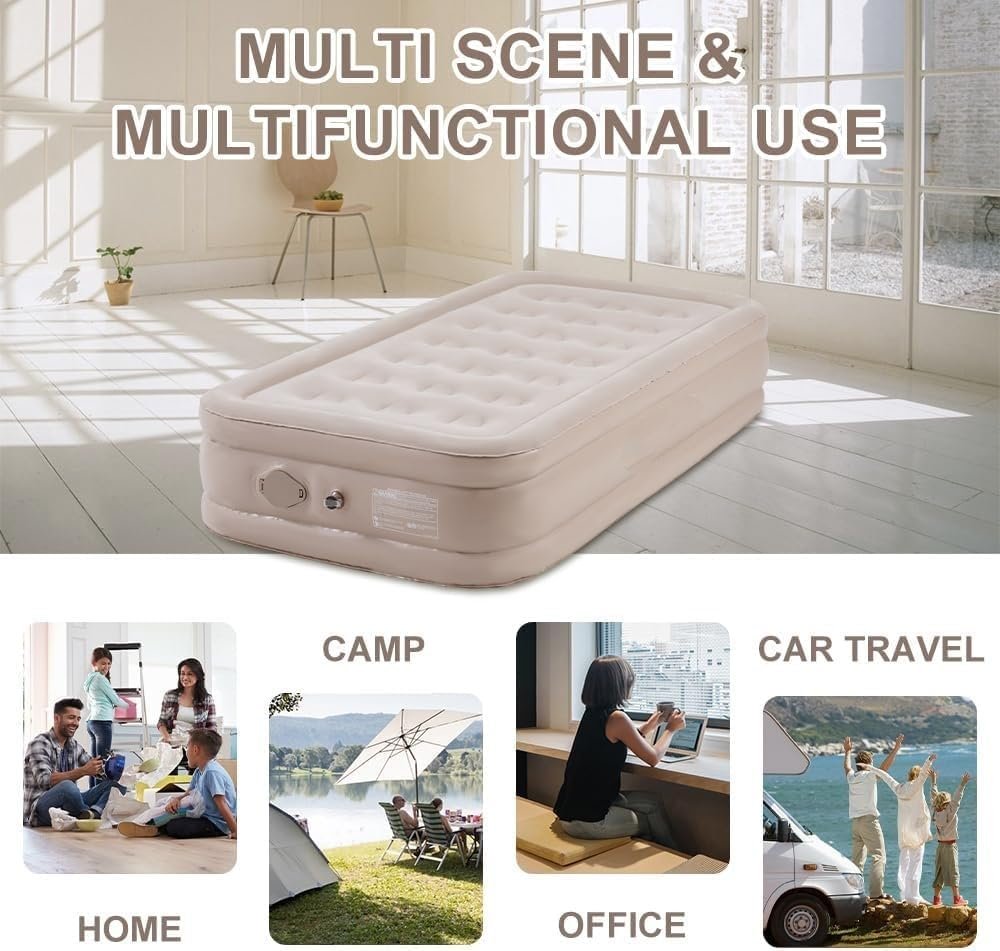 Self inflatable mattress 3x6 Comes with 1 pillow  With Pump