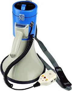 Portable Megaphone with USB, SD Card MP3 & Recording