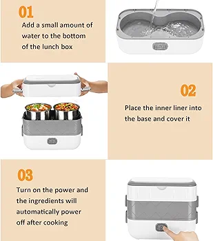 Food storage container lunch box Portable Box Removable 304 Stainless Steel