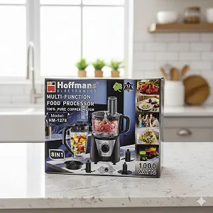 Hoffmans HM-1278 Multi-Function Food Processor – 1000W Blender & Chopper