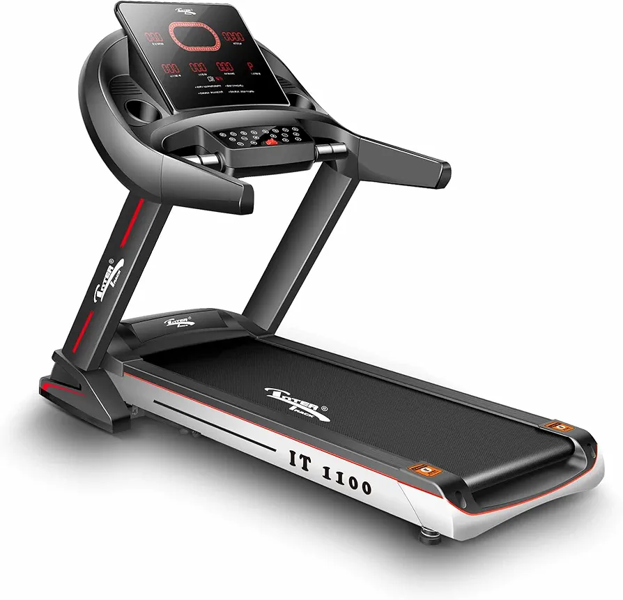 InterTrack Treadmill With DC Motor - 150KG - Black