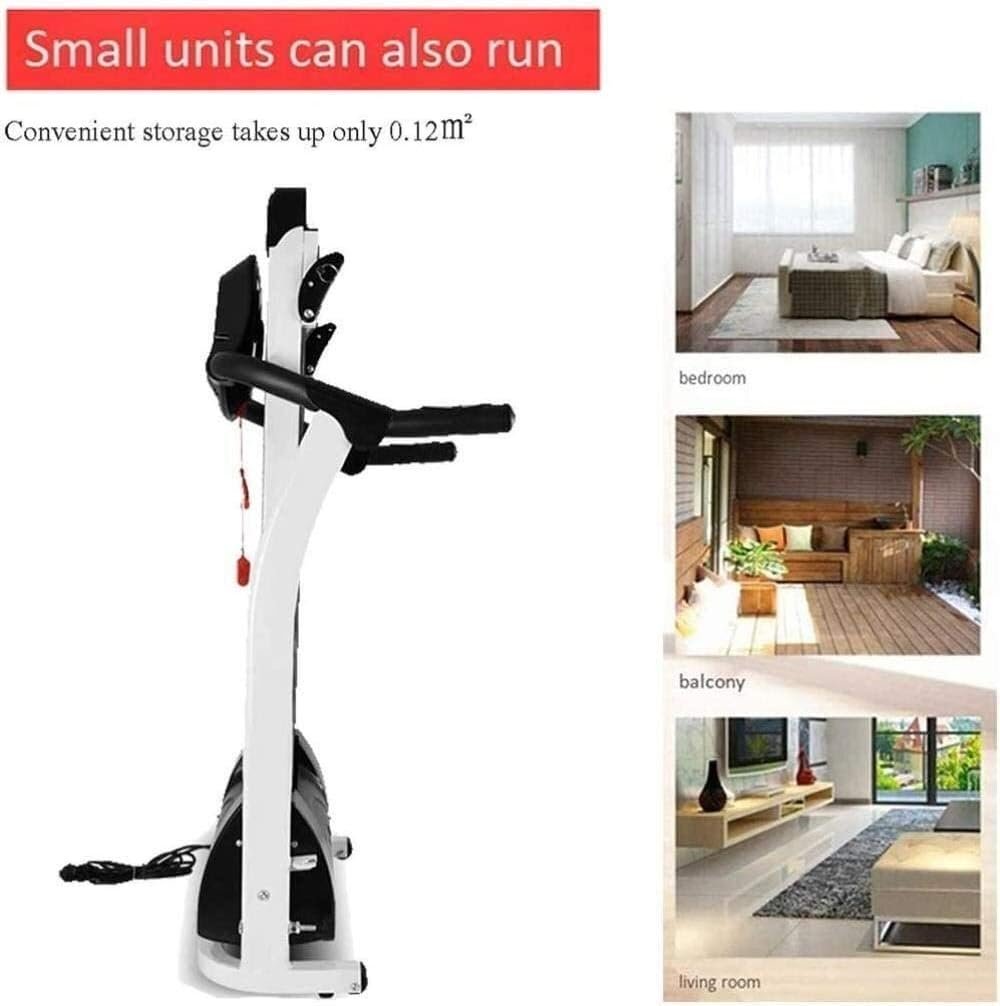 Foldable Electric Motorized Treadmill with Manual Incline