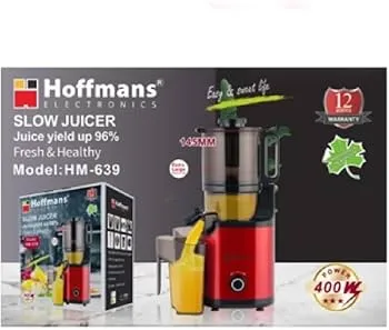 Hoffmans Multifunction Slow Juicer That Retains Nutrients In Juice