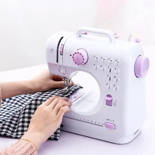 Portable Electric Sewing Machine - White