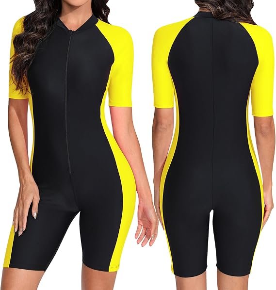 Ladies One-Piece Swimsuit Swimming Costume (18–30 Years)