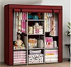Foldable Fabric Clothes Closet – Portable Bedroom Wardrobe Storage Organizer