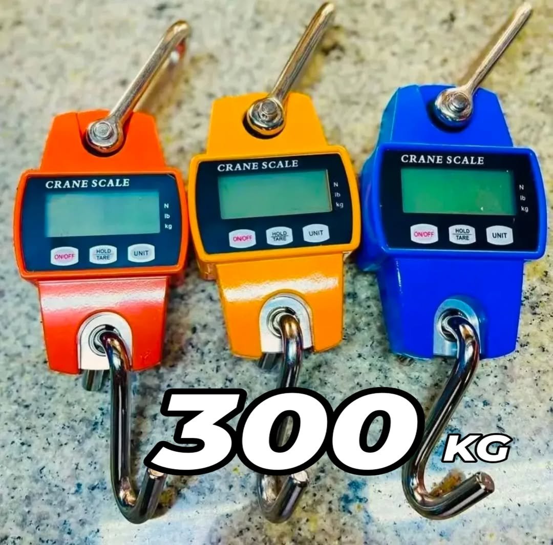 300Kg Digital Crane Weighing Scale - Orange