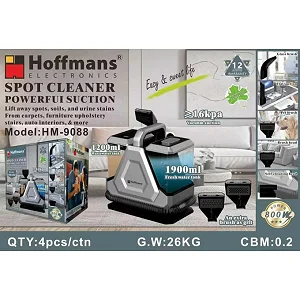 Hoffmans Carpet Cleaner, Wet Vacuum Cleaner And Dry For Carpets, Carpets, Sofas, Car Seats