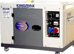 King Max 9.5KVA Diesel Generator – Silent, Electric Start, Automatic Voltage Regulator