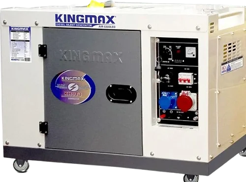 King Max 9.5KVA Diesel Generator – Silent, Electric Start, Automatic Voltage Regulator