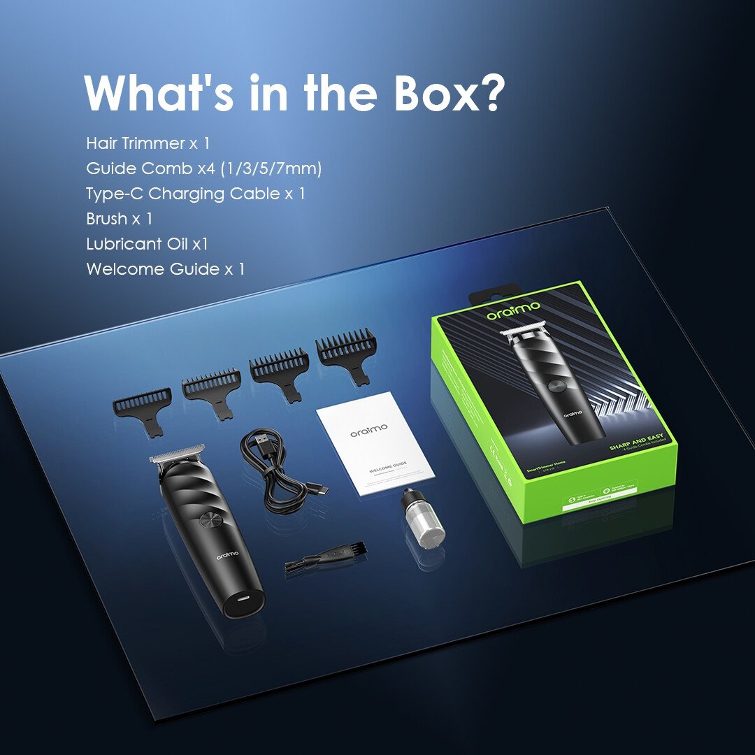 Oraimo Smart Trimmer Electric Tirimmer Powerful Long Battery Life 365-day Warranty