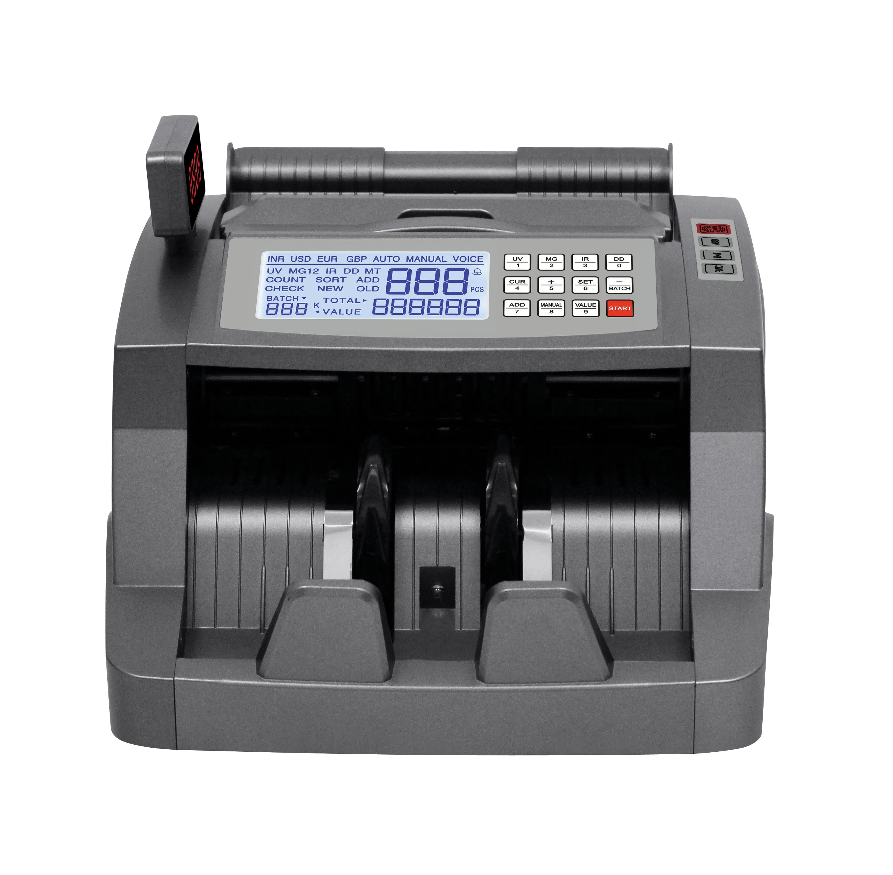 Money Counter Machine Bill Counter UV/MG/IR/3D Counterfeit Detection