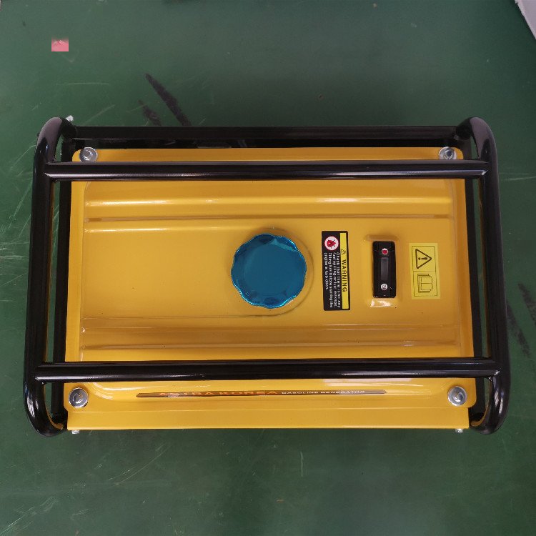 Astra Korea 1.5KVA Gasoline Portable Generator with Manual Recoil Starter - Yellow