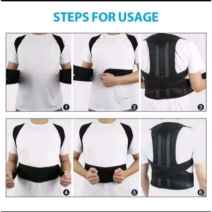 Adjustable Back Brace Posture Corrector