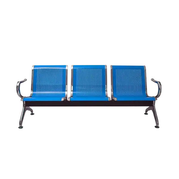 Blue Reception Chairs, Waiting Chair