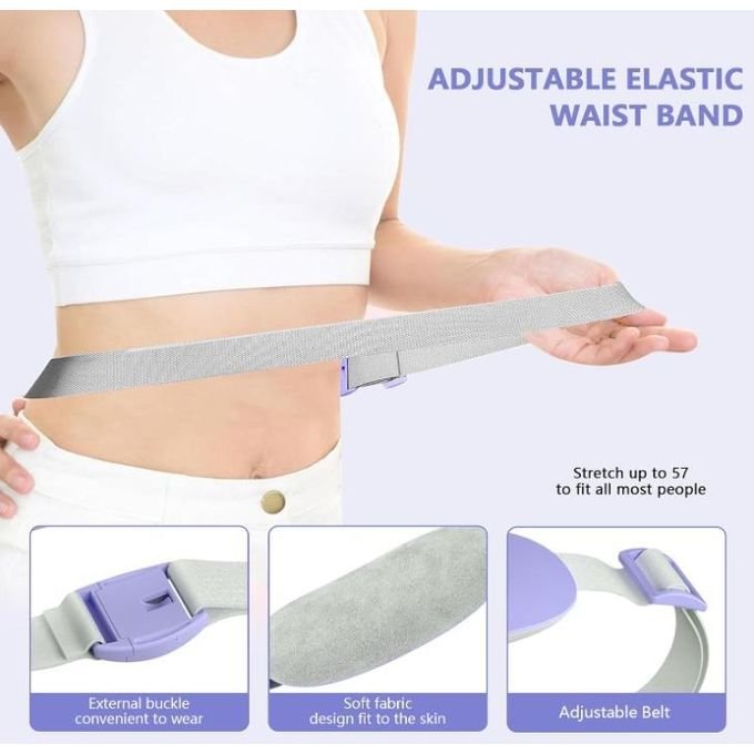MENSTRUALCUP Menstrual Heating Pad Belt – Cordless Period Pain Relief Massager