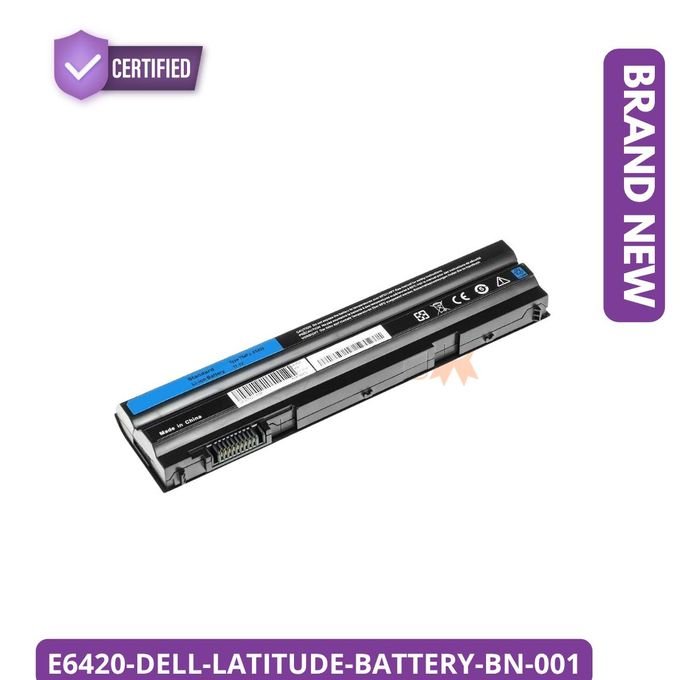 Dell Latitude E6420 6-Cell Rechargeable Replacement Laptop Battery – High Performance Li-Ion