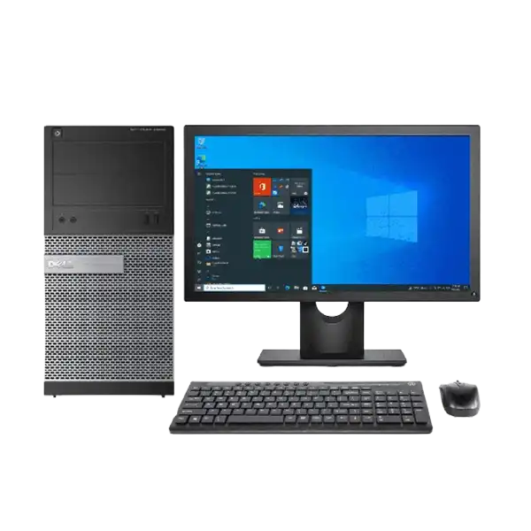 DELL Refurbished i3 full set tower 3020 ram 8gb HDD 500gb free cables