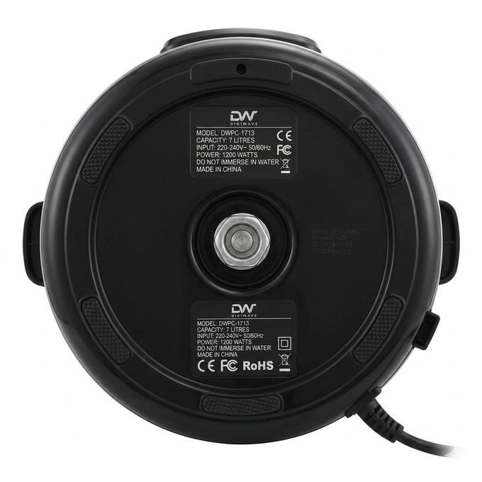 Digiwave 7L Electric Pressure Cooker 1200W – Silver