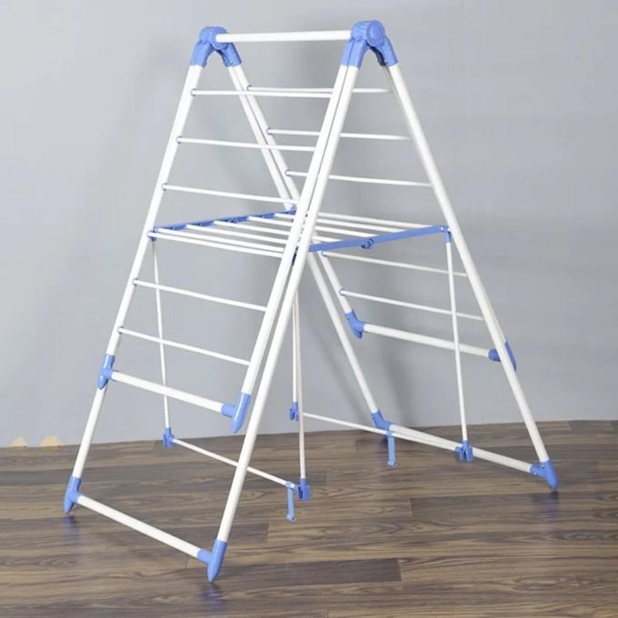 Portable Foldable Clothes Drying Rack – ABS Plastic Laundry Airer