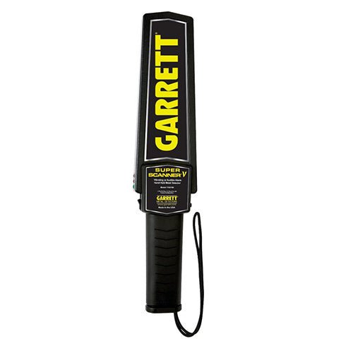 Garrett Super Scanner V Metal Detector for Adults Professional, Made in The USA, Security Wand, Scans All Metals