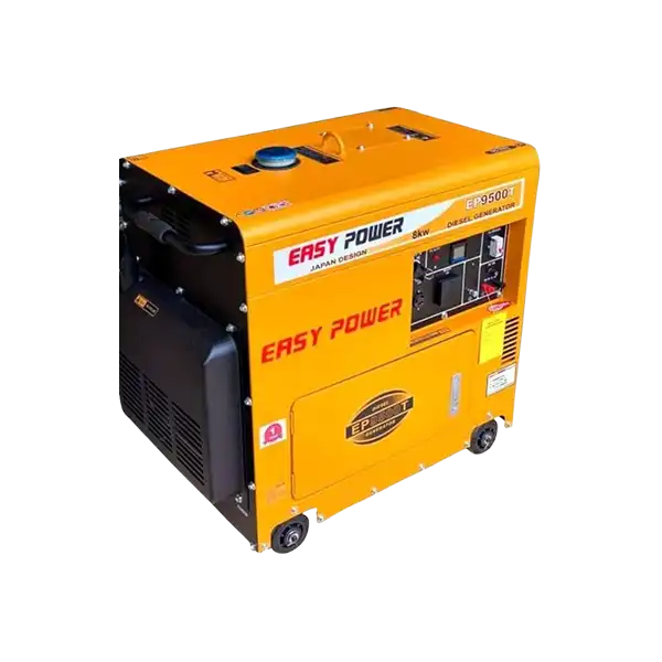 Easy Power EP9500T Diesel Generator, 8kW, Portable, Silent Type