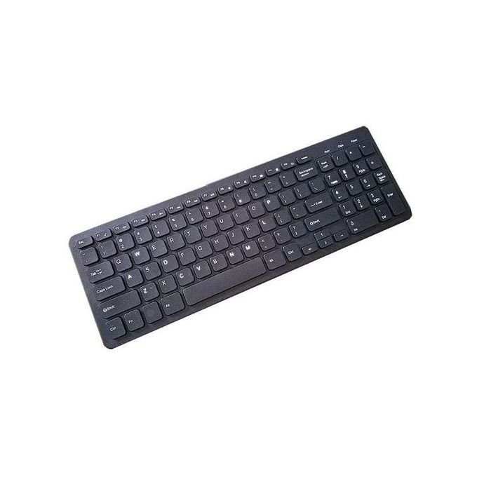 Wireless Keyboard & Mouse Combo – Black