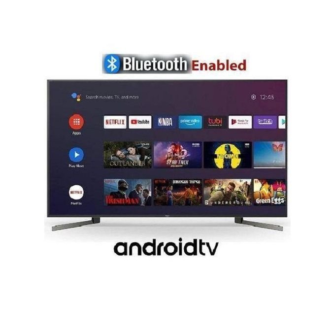 Globalstar 32-Inch Frameless Android Smart TV - Netflix, YouTube, Bluetooth, Wi-Fi & DVB-T2 - Black