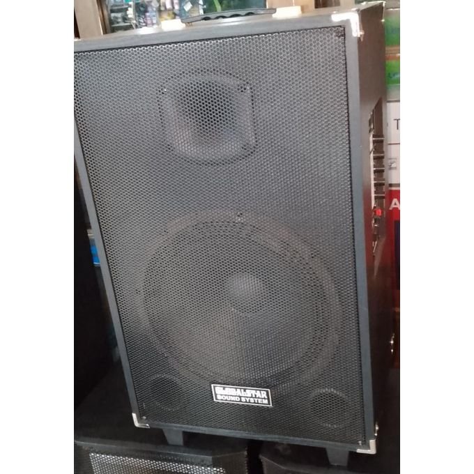 Globalstar L-1202 Rechargeable Bluetooth Speaker – Wireless Microphone, FM Radio, USB & SD Card