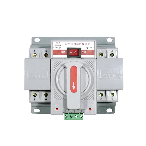 63A 2P Automatic Transfer Switch ATS – Dual Power Automatic Changeover Switch