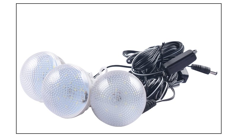 Portable Solar Rechargeable LED Radio Portable Multifunctional Camping Light