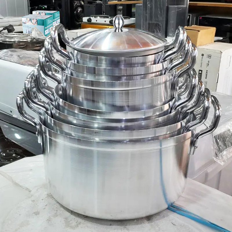 Aluminum Cookware Set 7PCS Cooking Pot Set