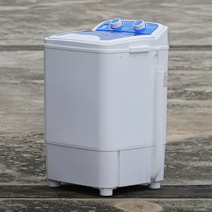 Willy 8KG Semi-Automatic Top Loading Washing Machine for Clothes & Shoes - White