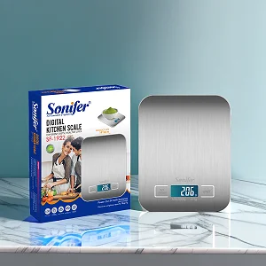 Sonifer Digital Kitchen Scale - 5kg Capacity, 1g Precision Electronic Food Scale SF-1922