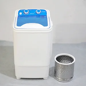 8KG Semi-Automatic Top Loading Washing Machine for Clothes & Shoes - White