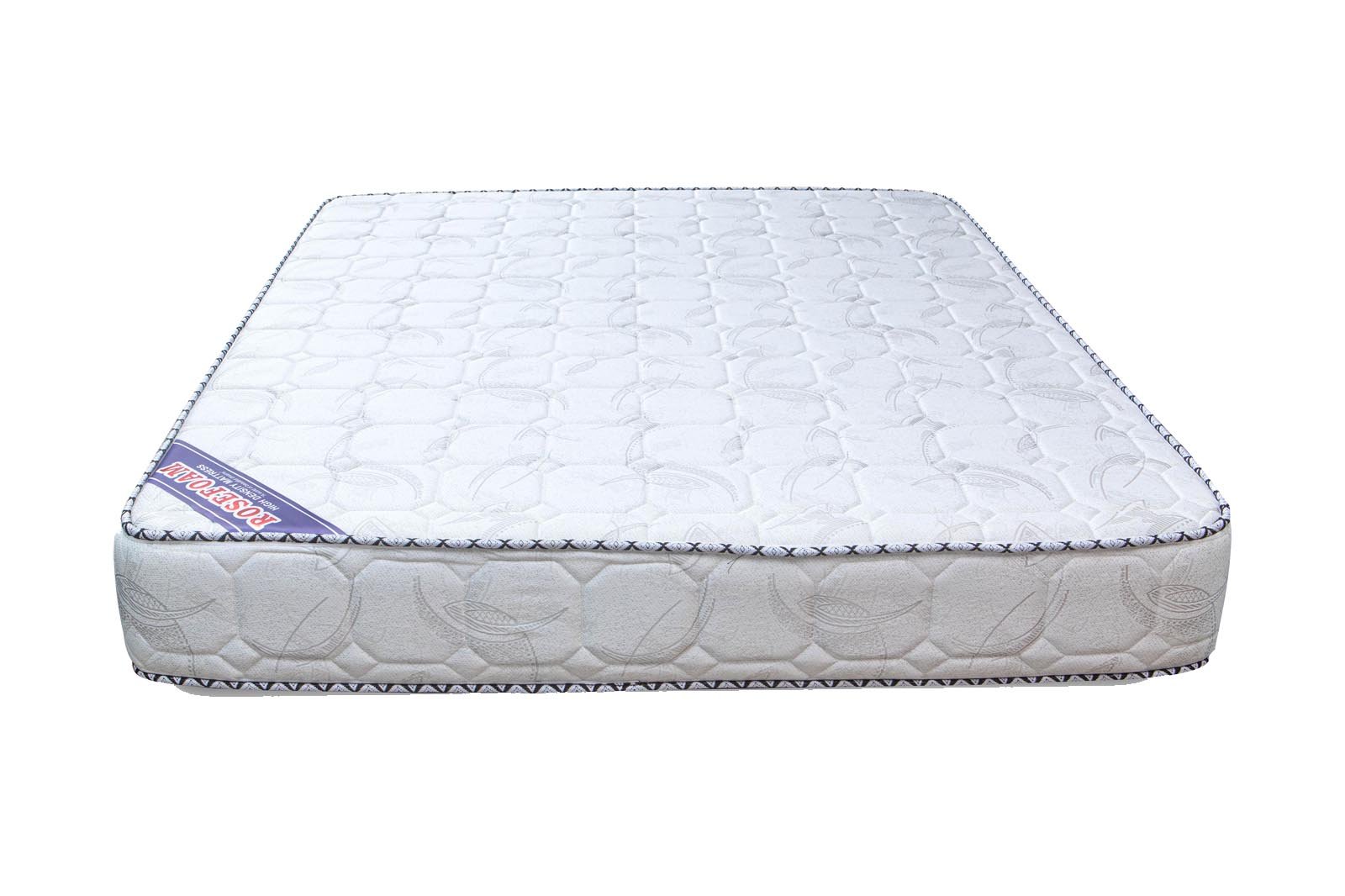 Rosefoam 5x6 High Density Quilted Mattress – Multicolor