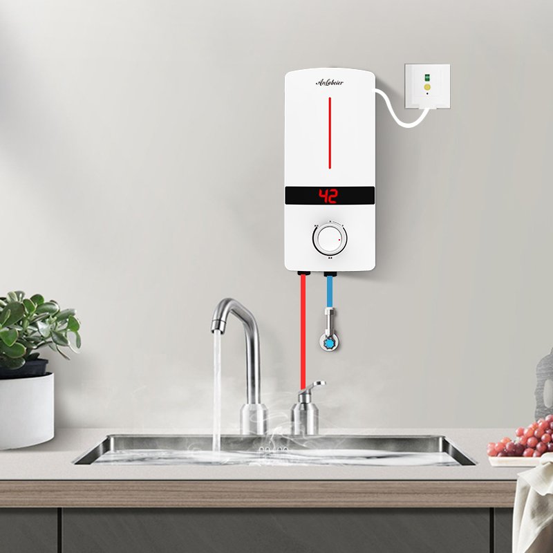 Simbaland 5500W Electric Instant Water Heater With Shower
