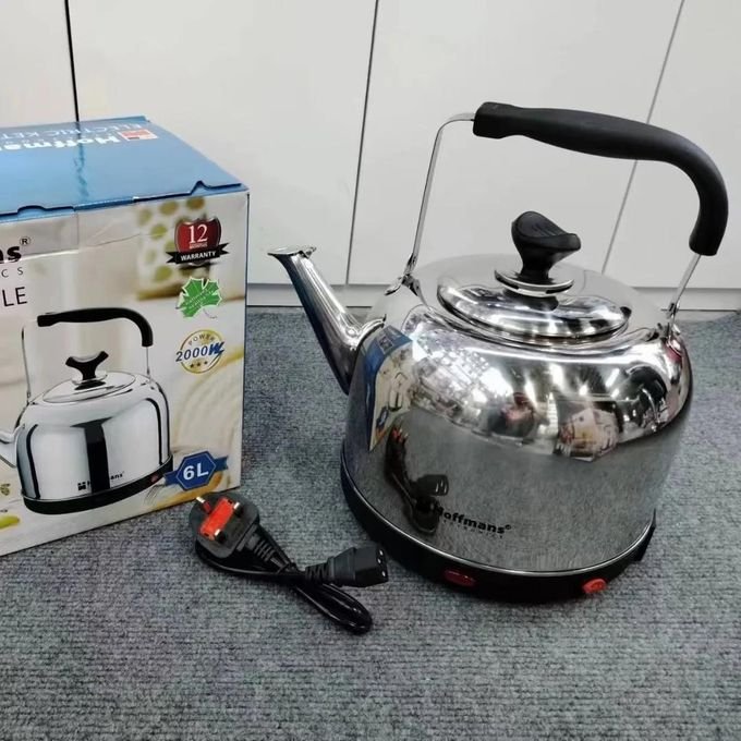 Hoffmans 6L Stainless Steel Electric Kettle 2000W