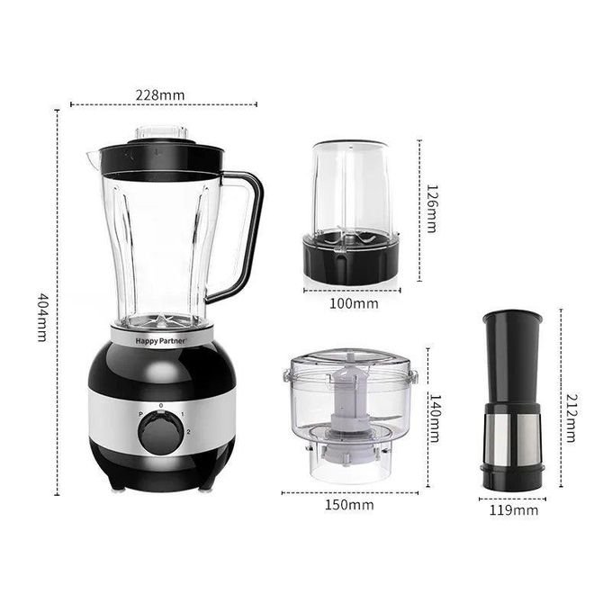 Hoffmans Multi-Function 4-in-1 Blender – Juicer, Fruit Mixer & Food Processor
