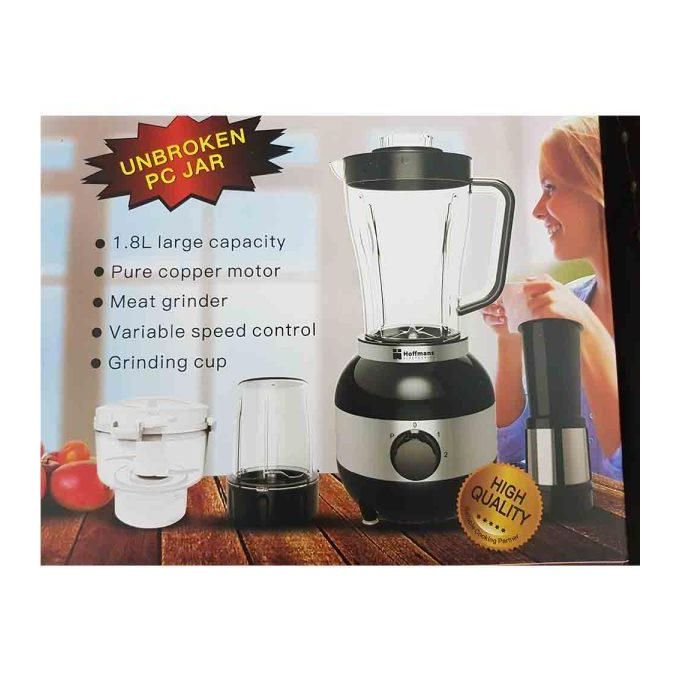 Hoffmans Multi-Function 4-in-1 Blender – Juicer, Fruit Mixer & Food Processor