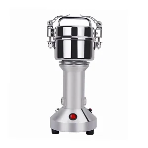 Hoffmans Fast Electric Coffee, Spice & Herb Grinder – Silver